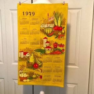 Vintage 1979 County Fair Tea Towel